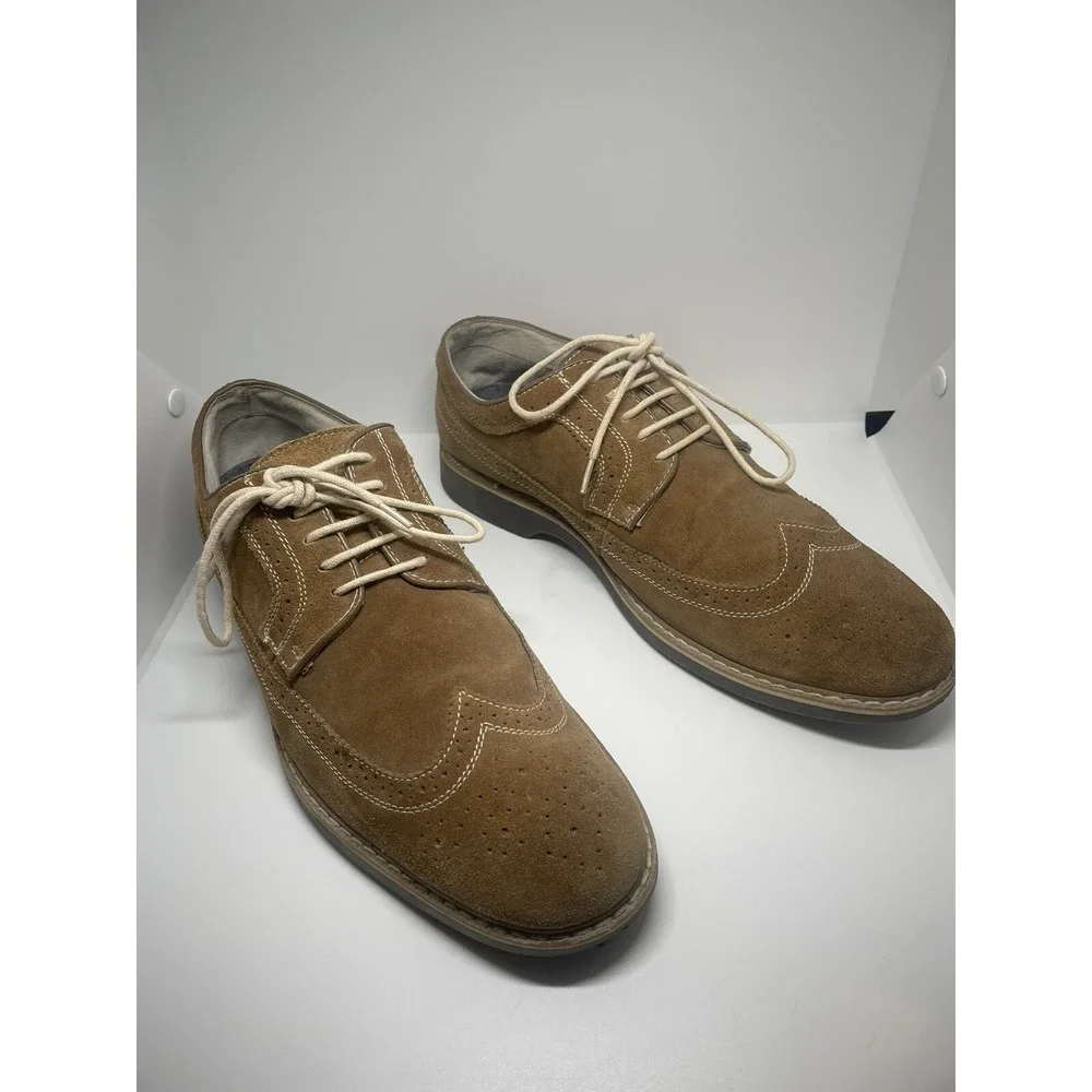 G.H. Bass & Co. Men's Pierson Taupe  Dress Shoes‎ (T300) Size 12D